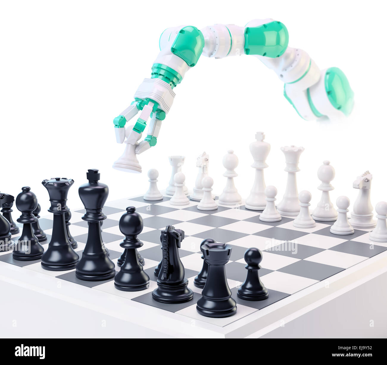 Play Chess | Light Blue/White