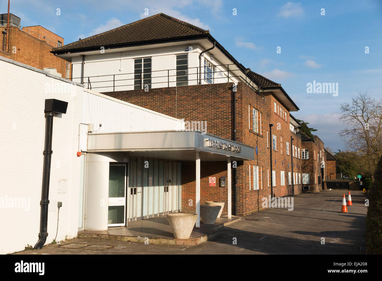 Exterior / outside the former Thames Television and Pinewood studios at Teddington Lock