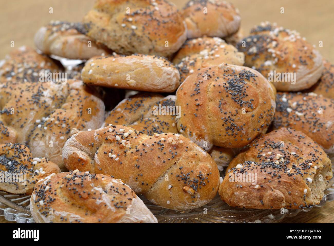 handmade breakfast pastries Stock Photo