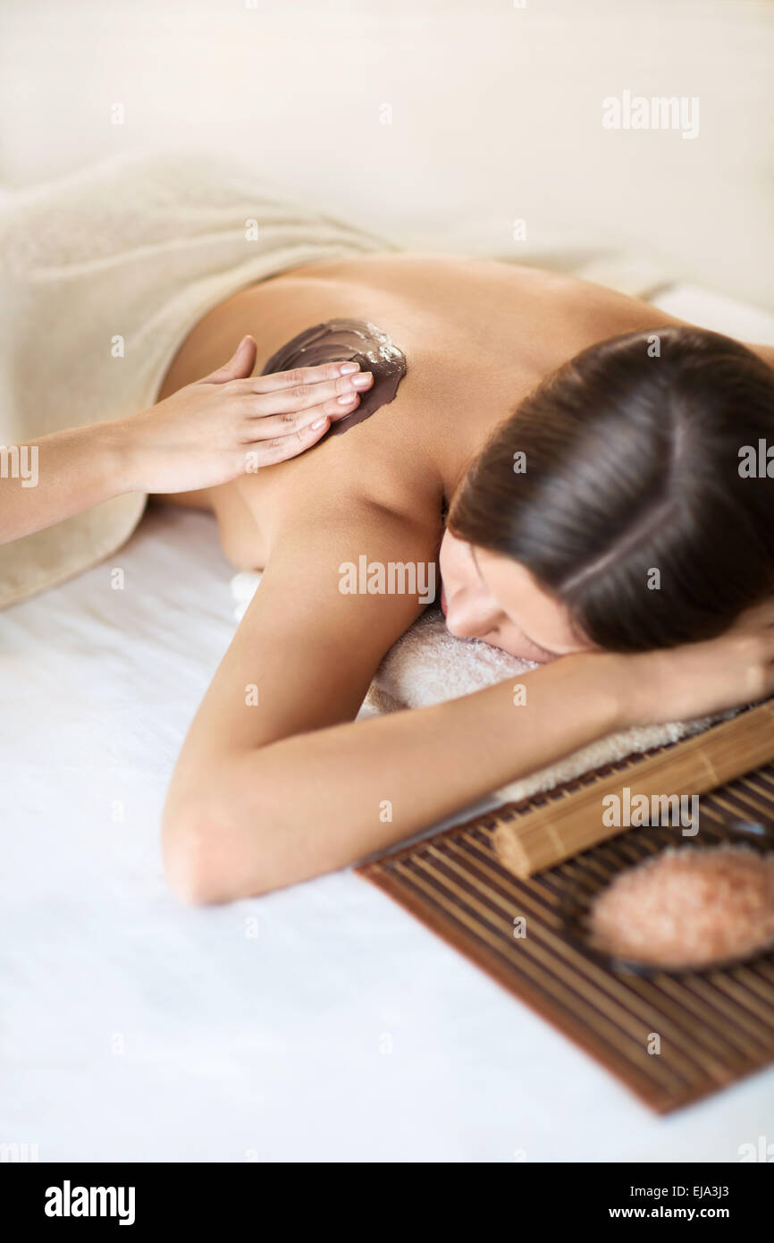 Pampering Stock Photo