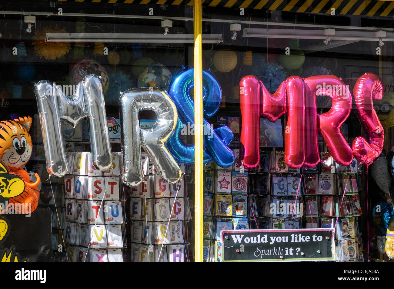 Party shop hires stock photography and images Alamy