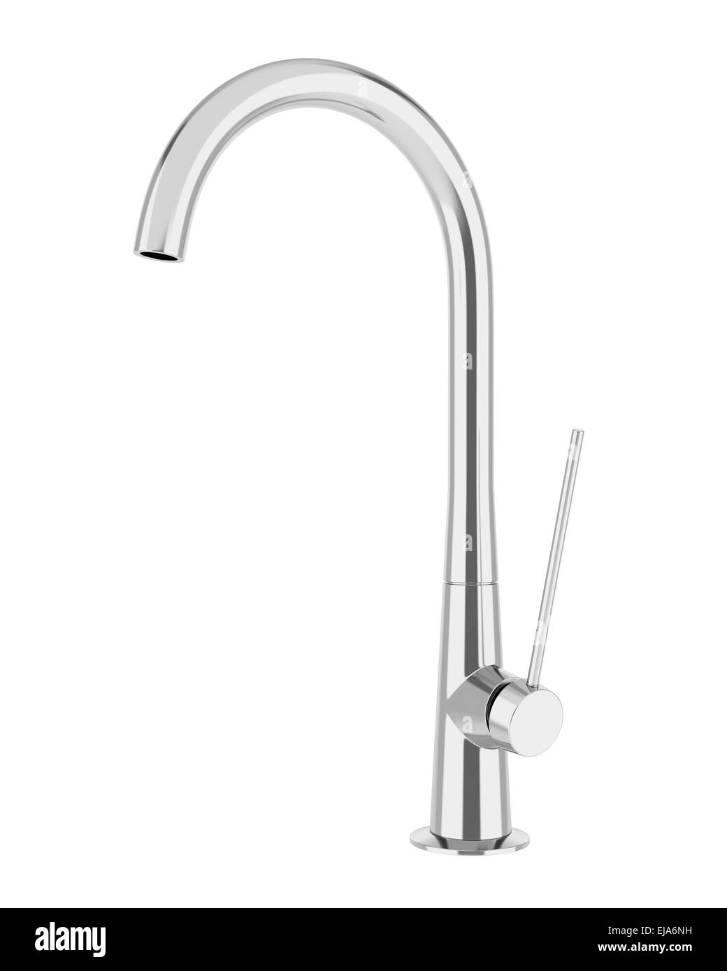 modern faucet isolated on white background Stock Photo - Alamy