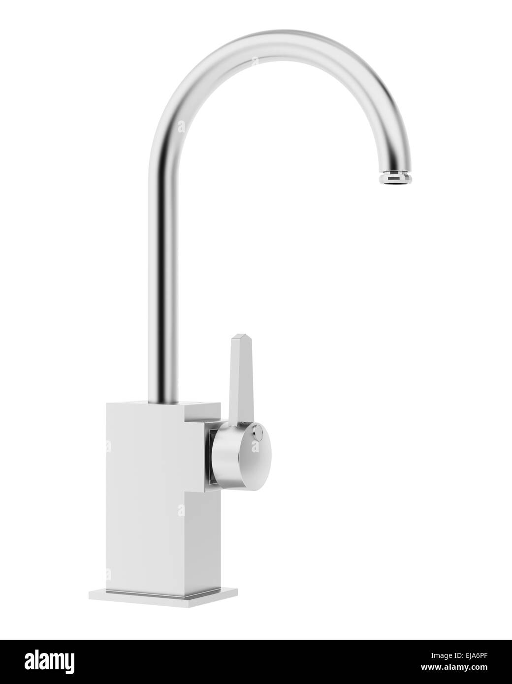 modern faucet isolated on white background Stock Photo - Alamy