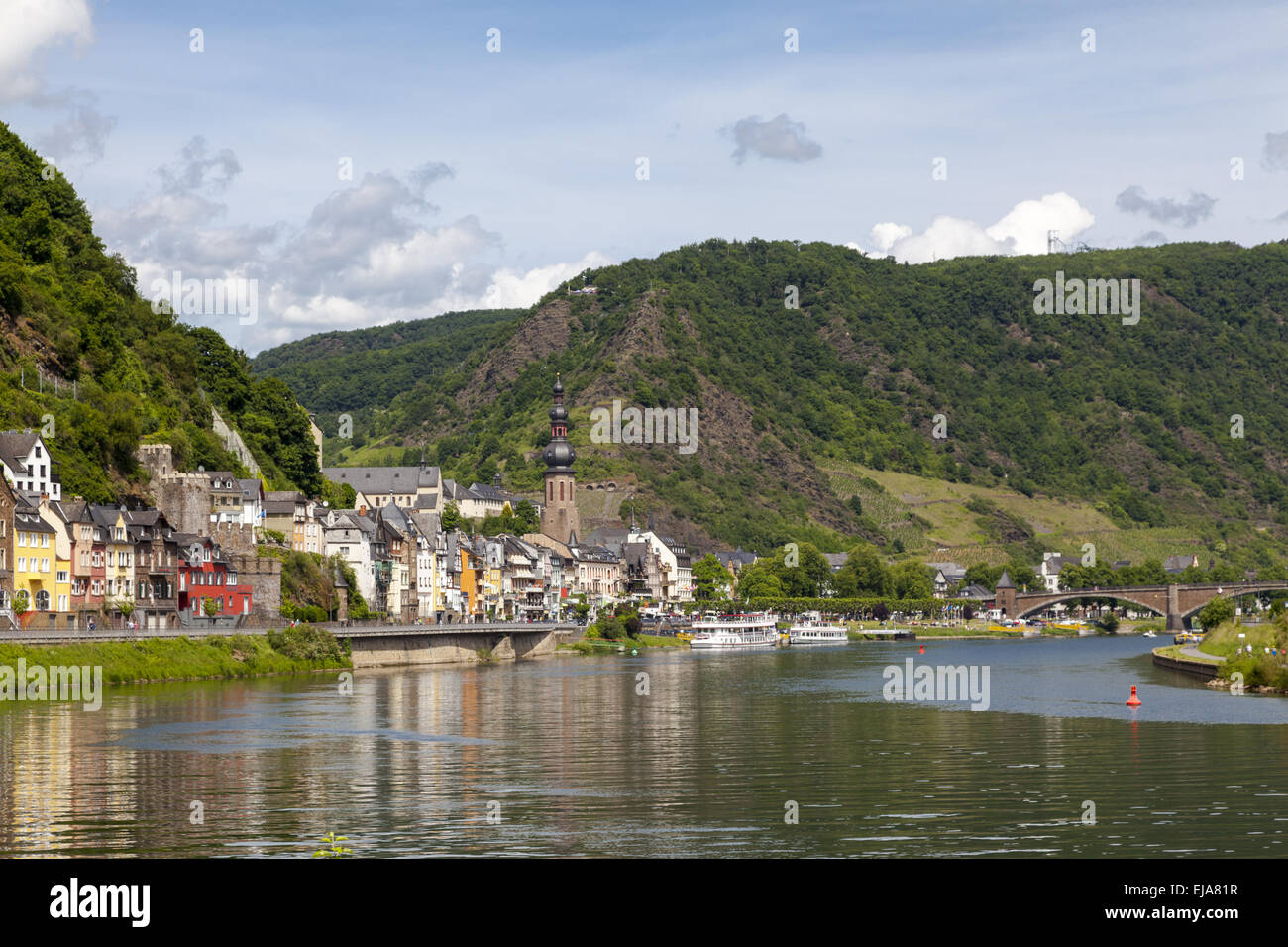 Cochem on the Mosel Stock Photo