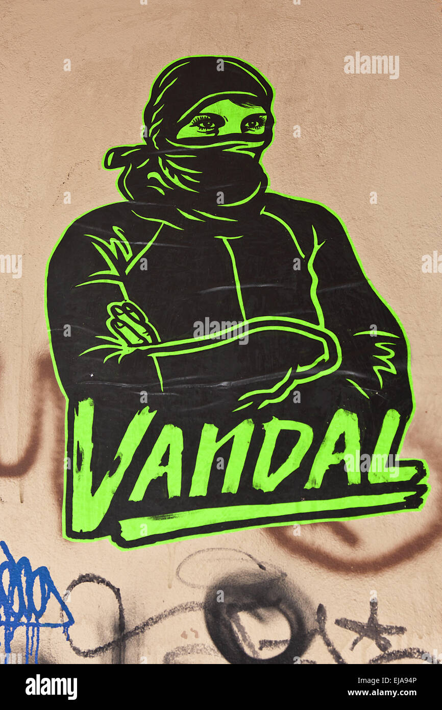 Vandal Stock Photo