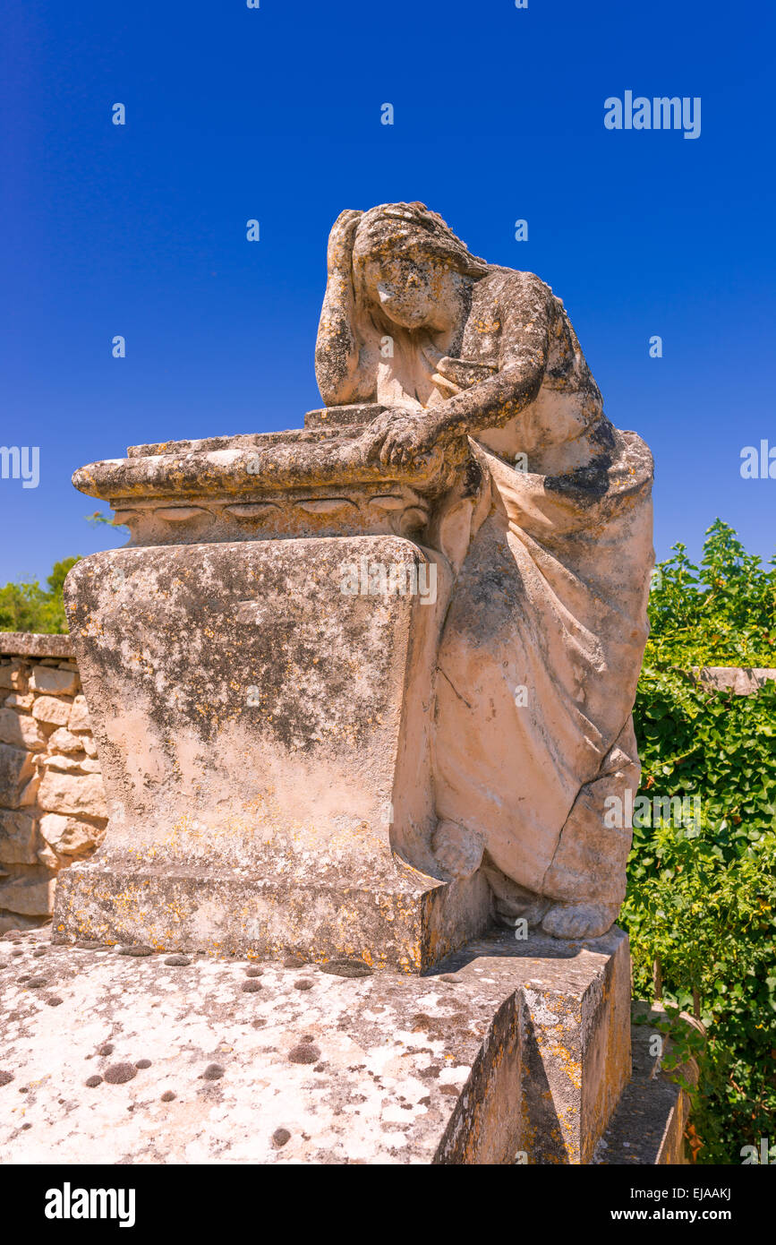 cemetery in Provence Stock Photo Alamy