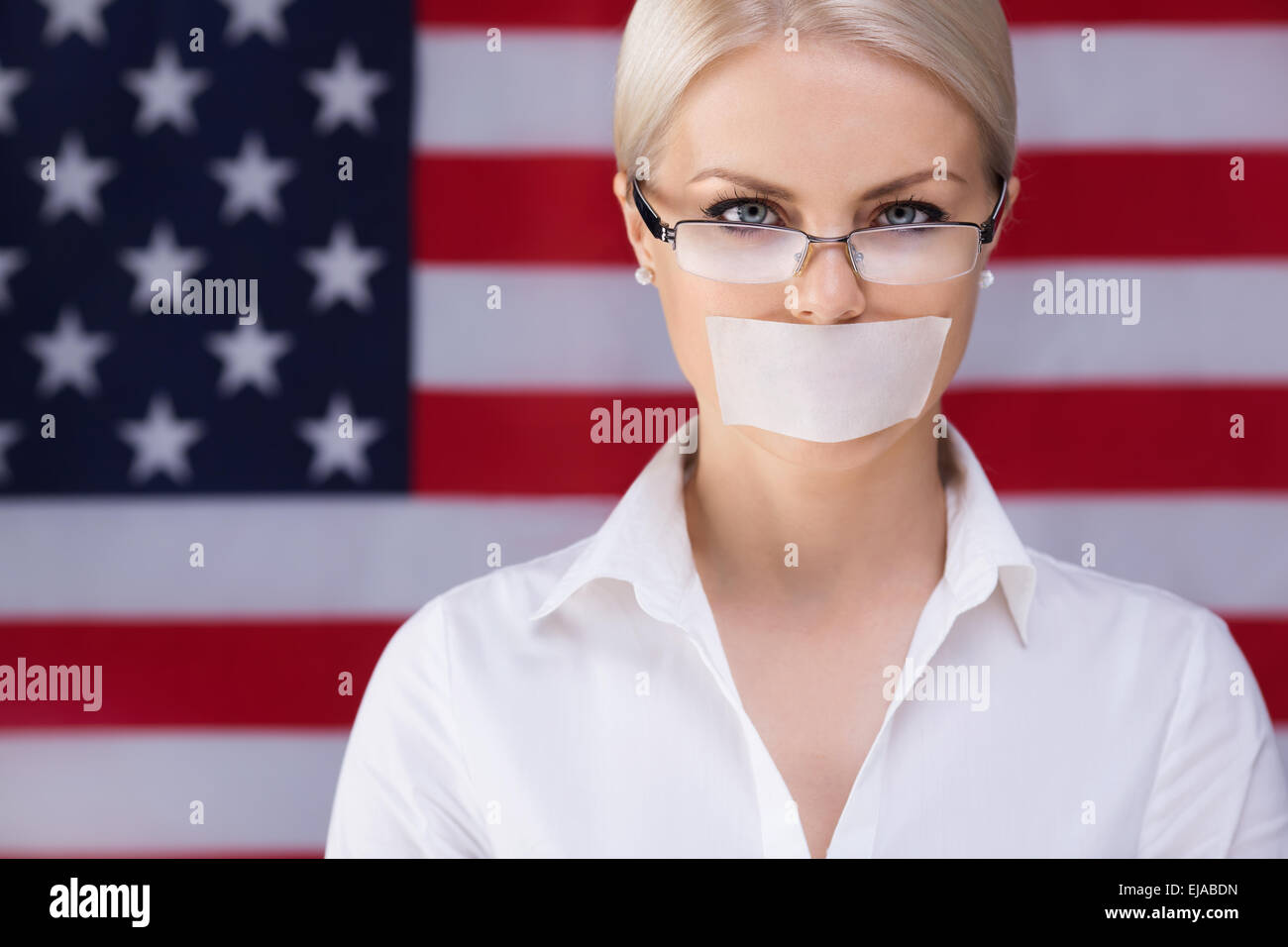 Freedom of speech Stock Photo