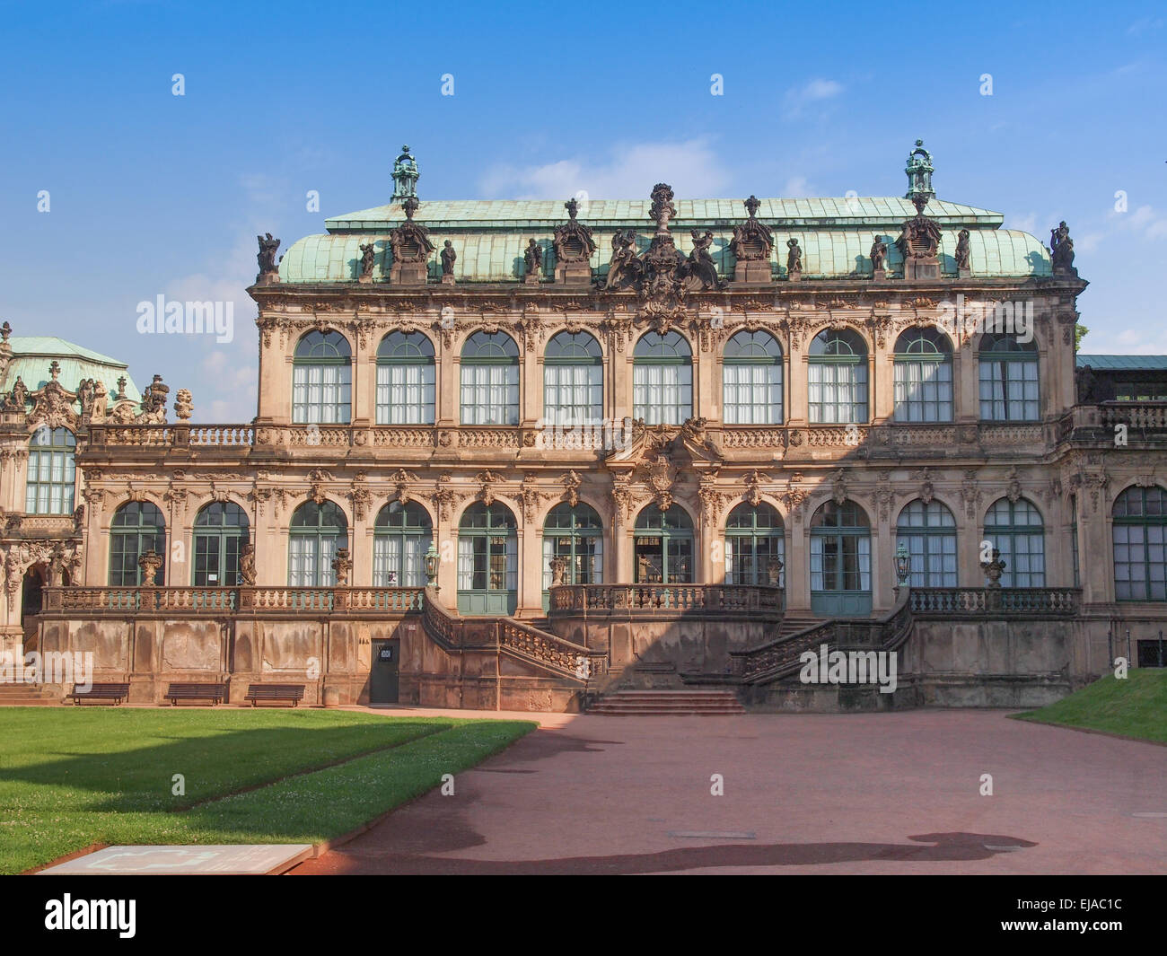 Dresden Zwinger Stock Photo