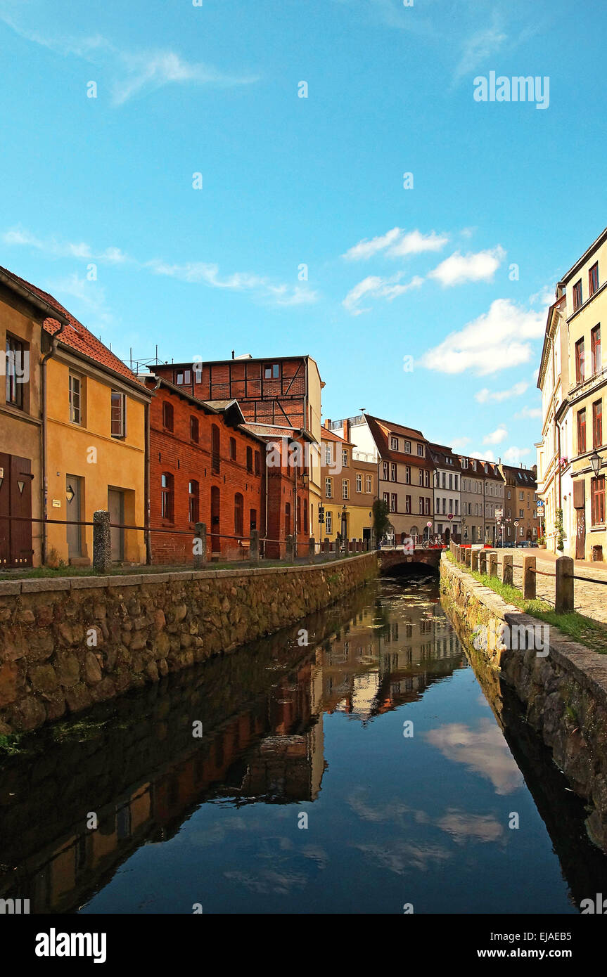Hanseatic City Wismar Germany Stock Photo