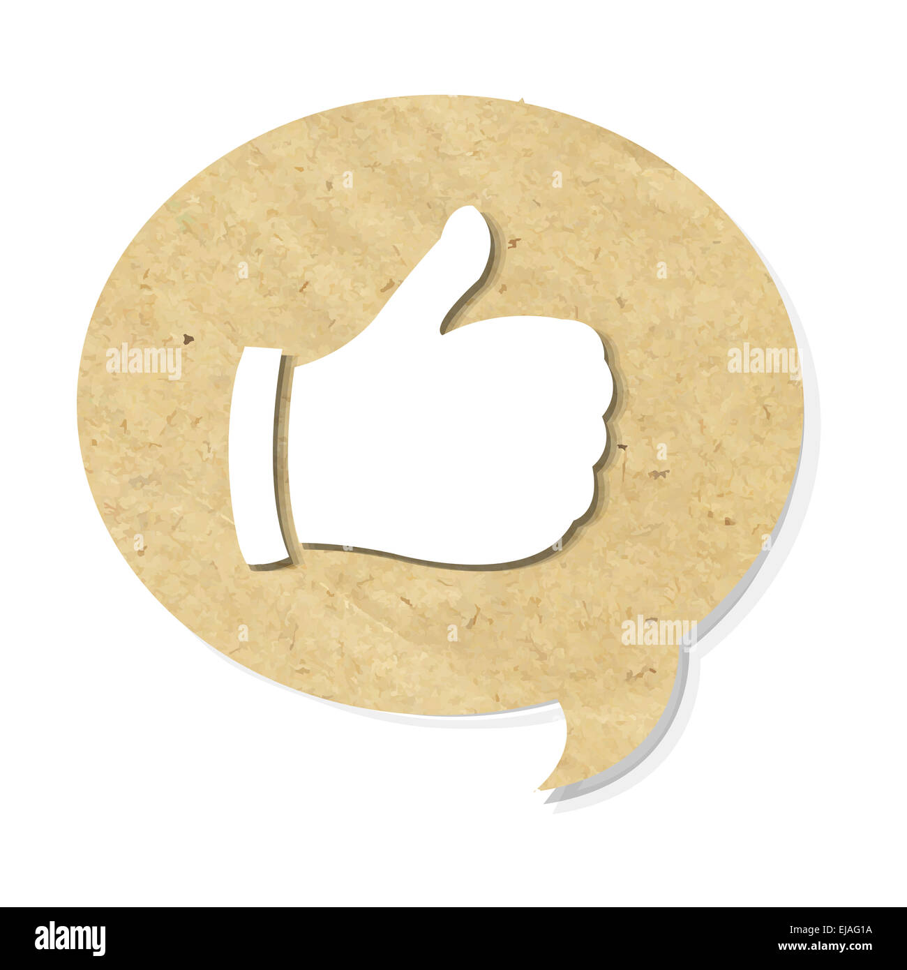 Cardboard Best Choice Symbol Stock Photo - Alamy