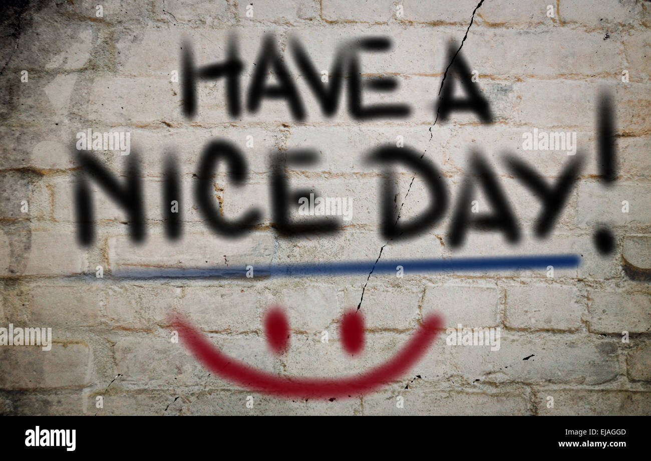 Have A Nice Day Concept Stock Photo Alamy