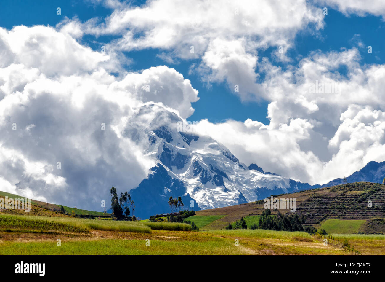 The Andes in Peru Stock Photo - Alamy
