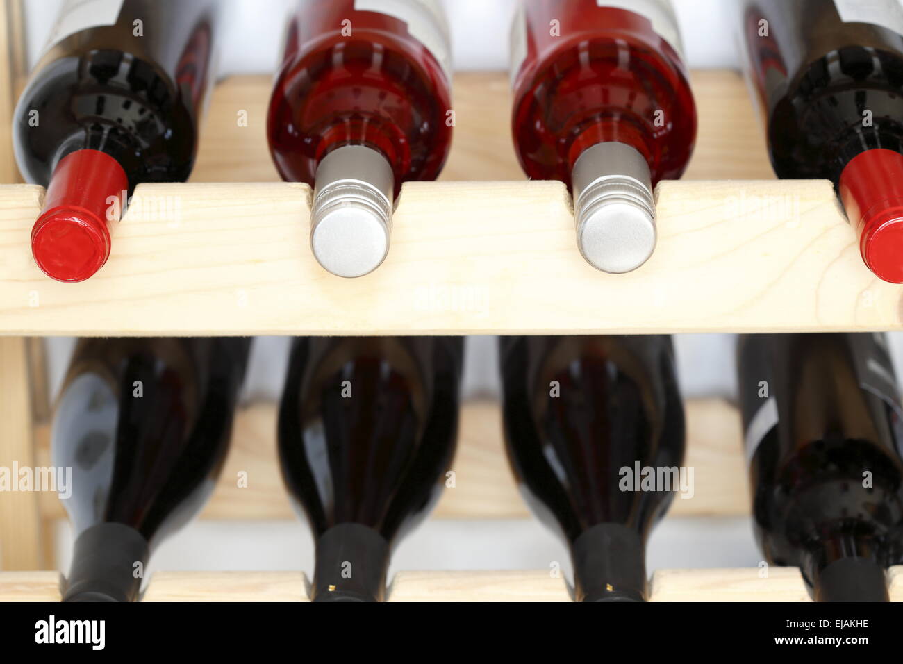 stored wine bottles Stock Photo Alamy
