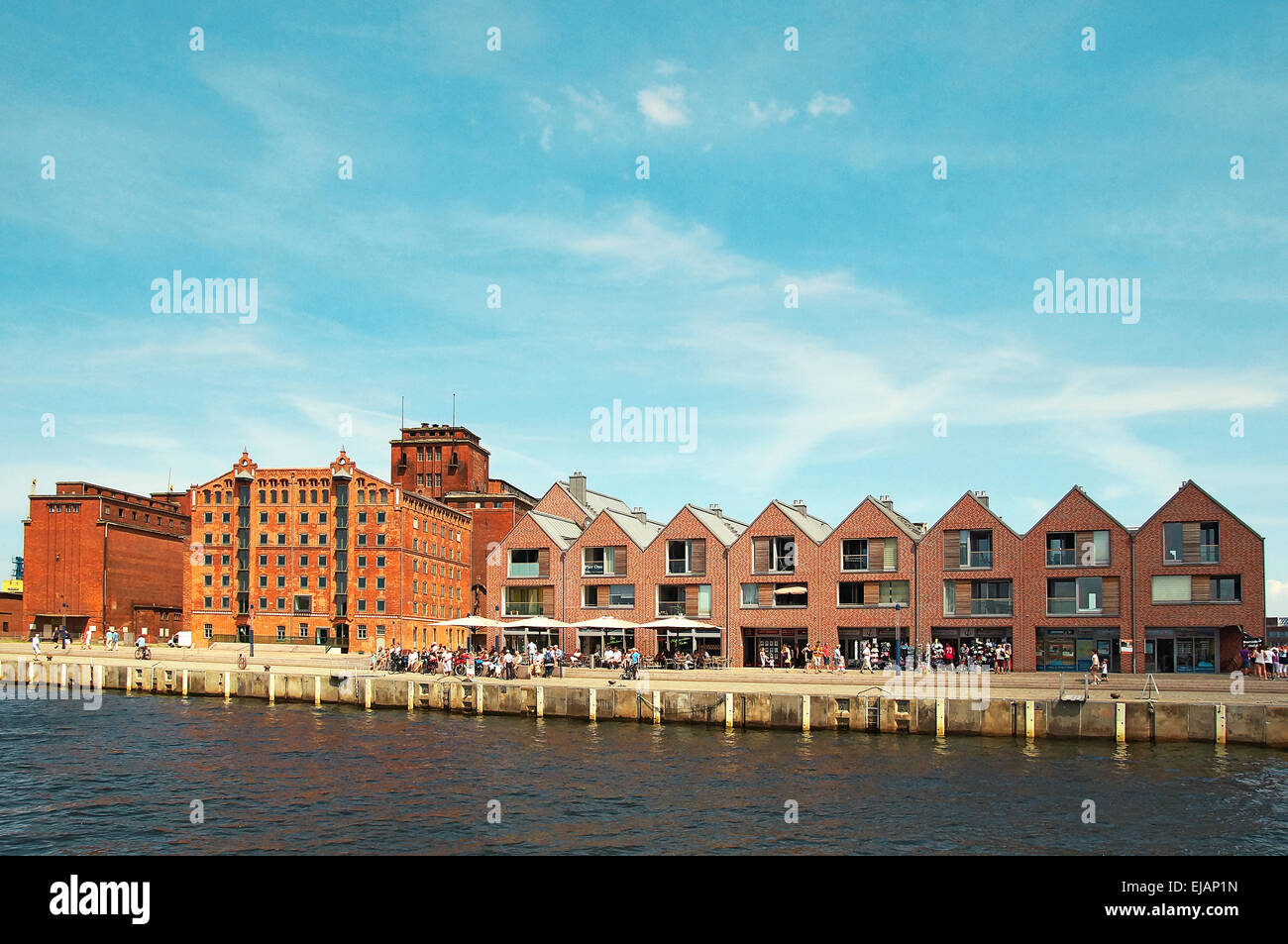 Port Hanseatic City Wismar Germany Stock Photo