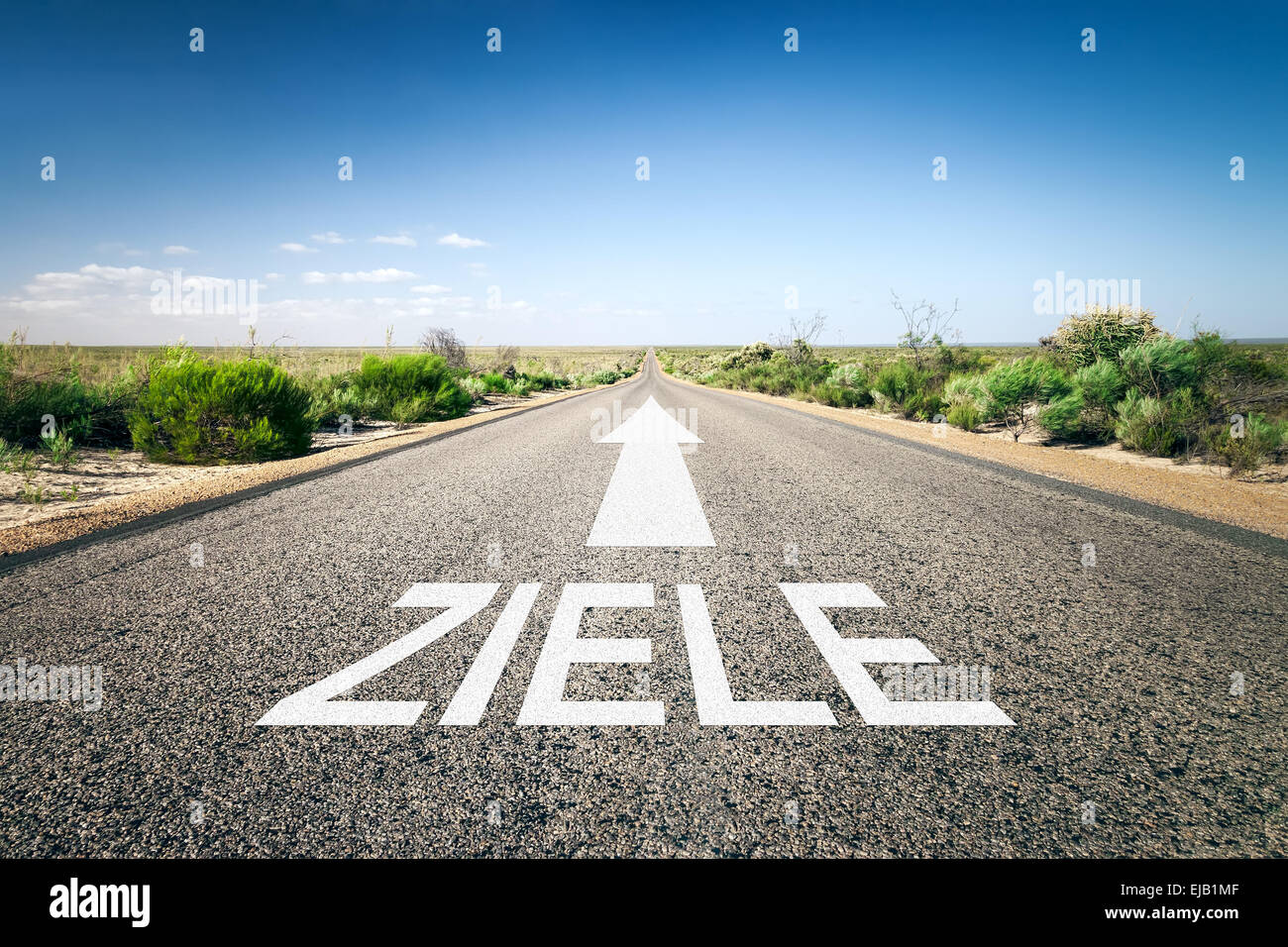 Goals road sign hi-res stock photography and images - Alamy