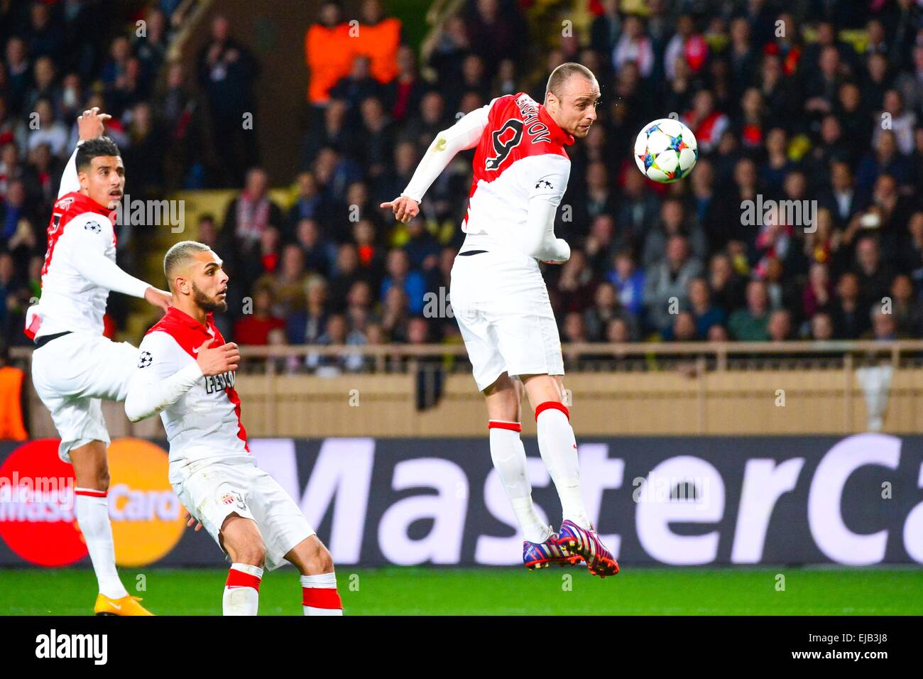 Dimitar BERBATOV - 17.03.2015 - Monaco / Arsenal - 1/8Finale Retour Champions League.Photo : Dave Winter / Icon Sport Stock Photo