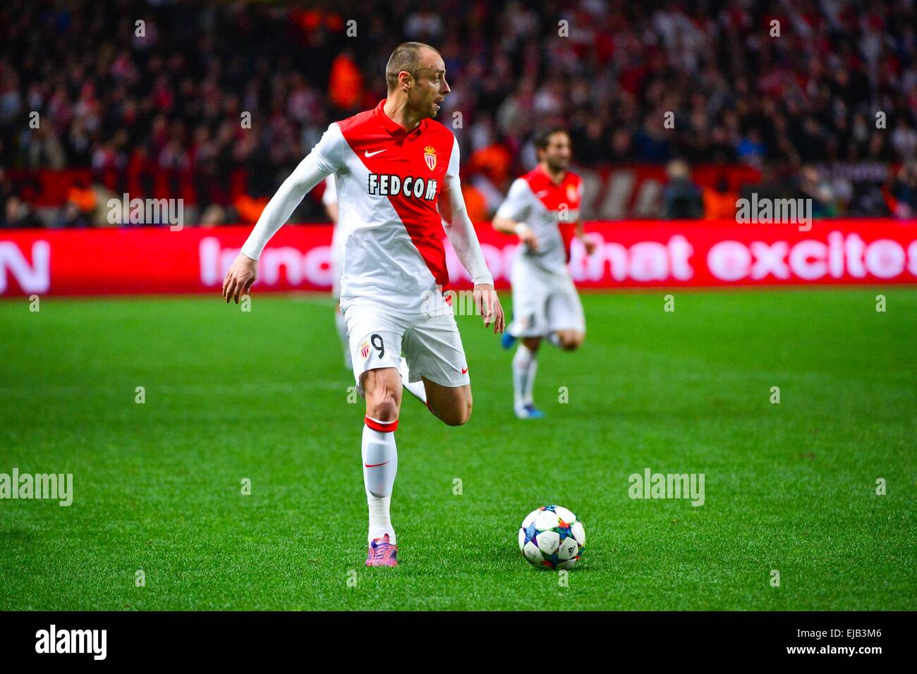 Dimitar BERBATOV - 17.03.2015 - Monaco/Arsenal - 1/8Finale Retour Champions League.Photo : Dave Winter/Icon Sport Stock Photo