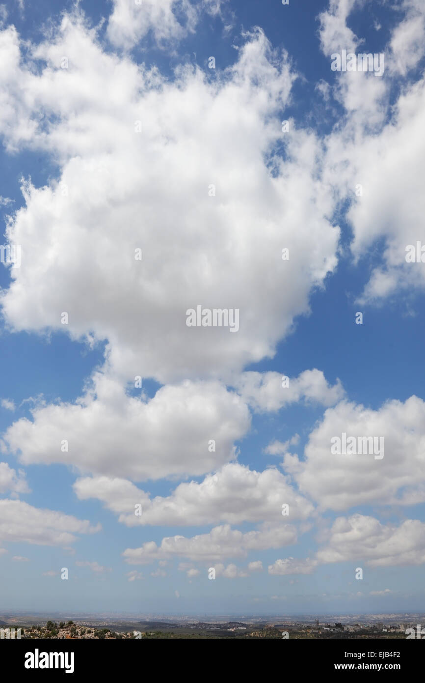 High blue sky Stock Photo - Alamy