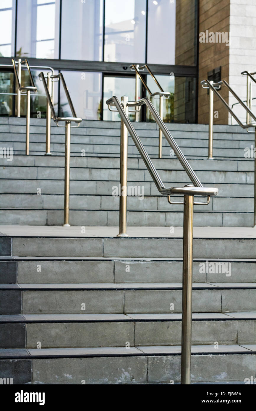 Tubular steel stairs hi-res stock photography and images - Alamy