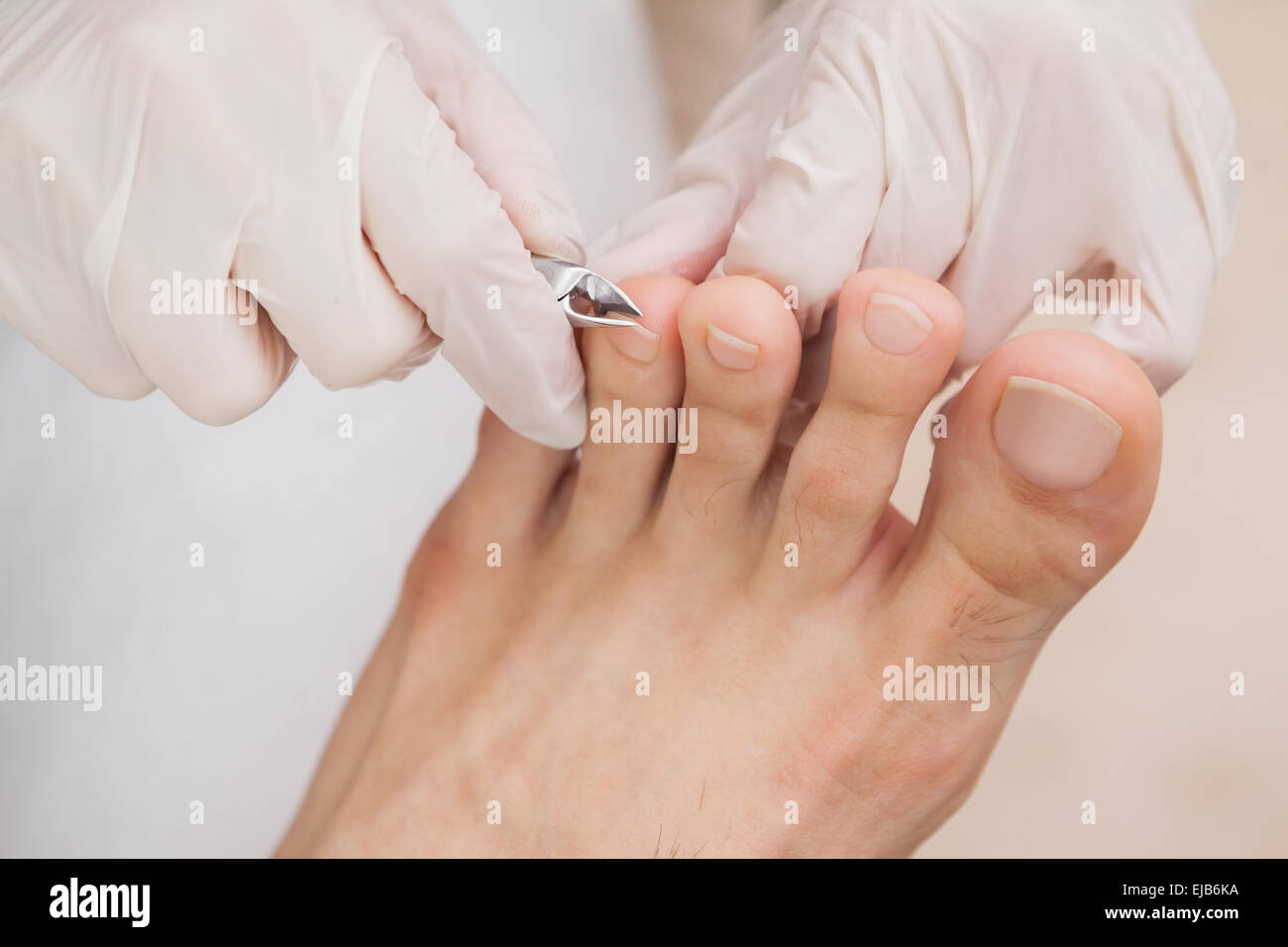 Clipped nails hi res stock photography and images Alamy