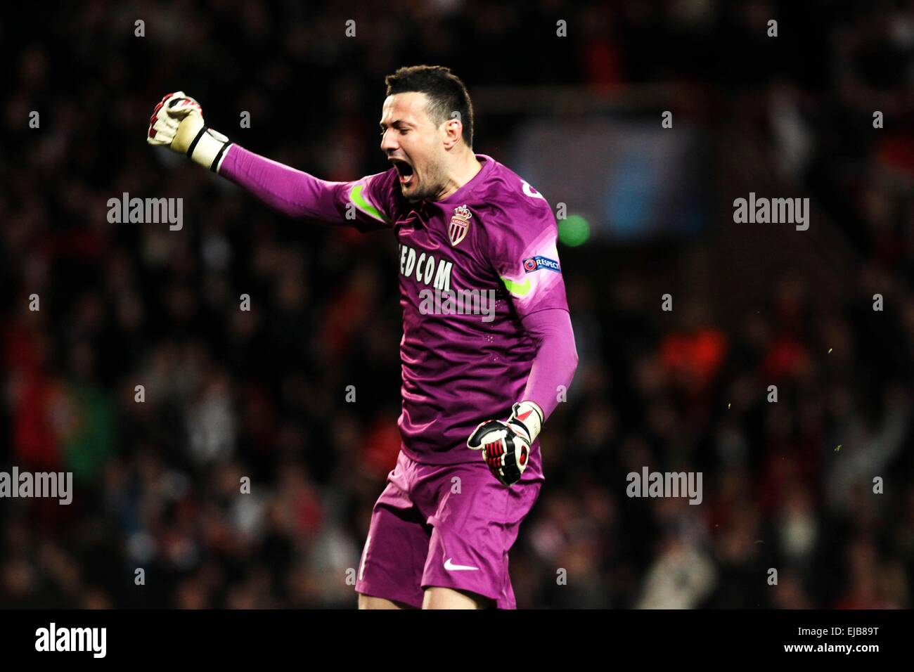 Joie Danijel SUBASIC - 17.03.2015 - Monaco/Arsenal - 1/8Finale Retour Champions League.Photo : Jean Christophe Magnenet/Icon Sport Stock Photo