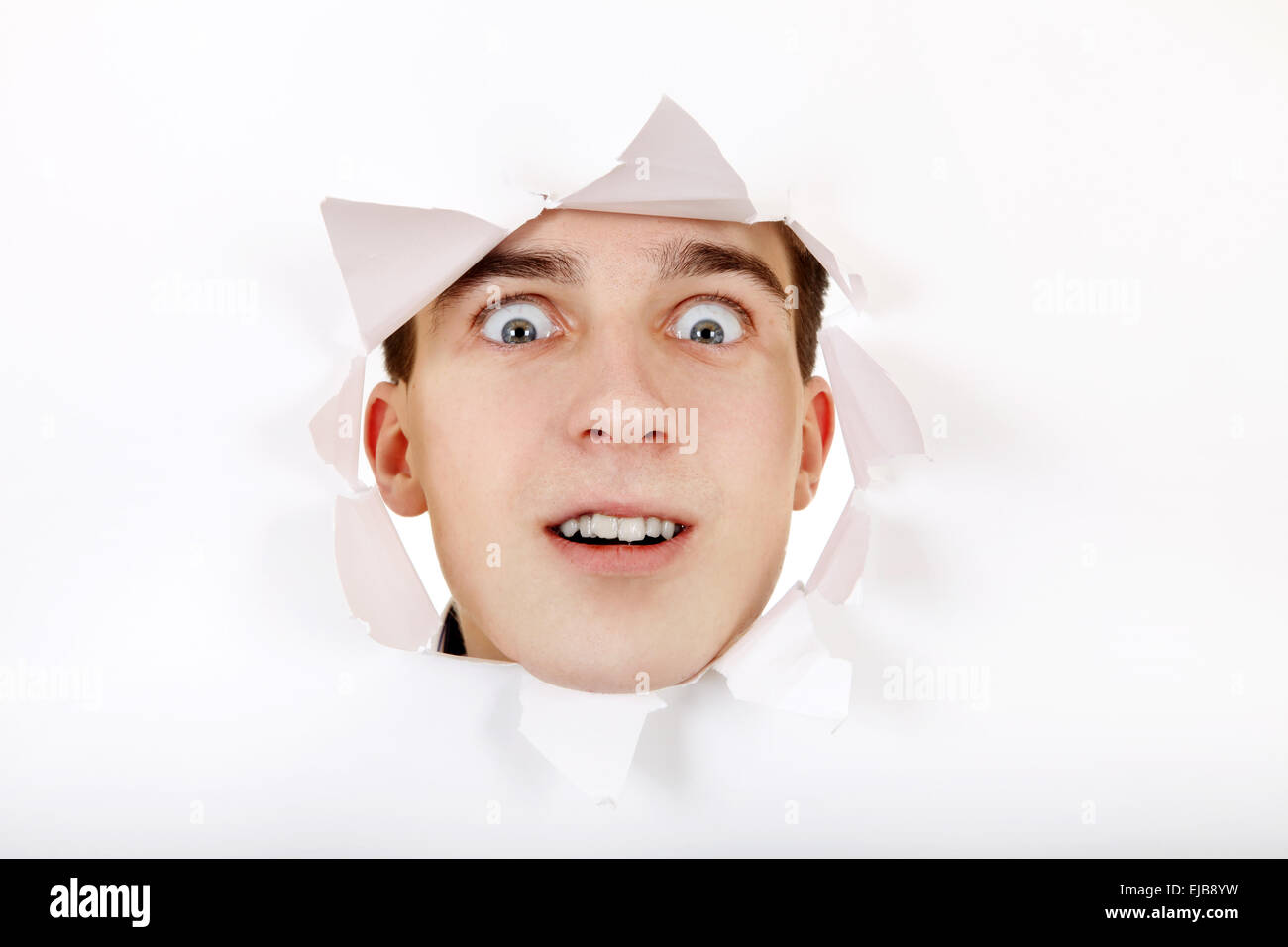 Face in hole hires stock photography and images Alamy