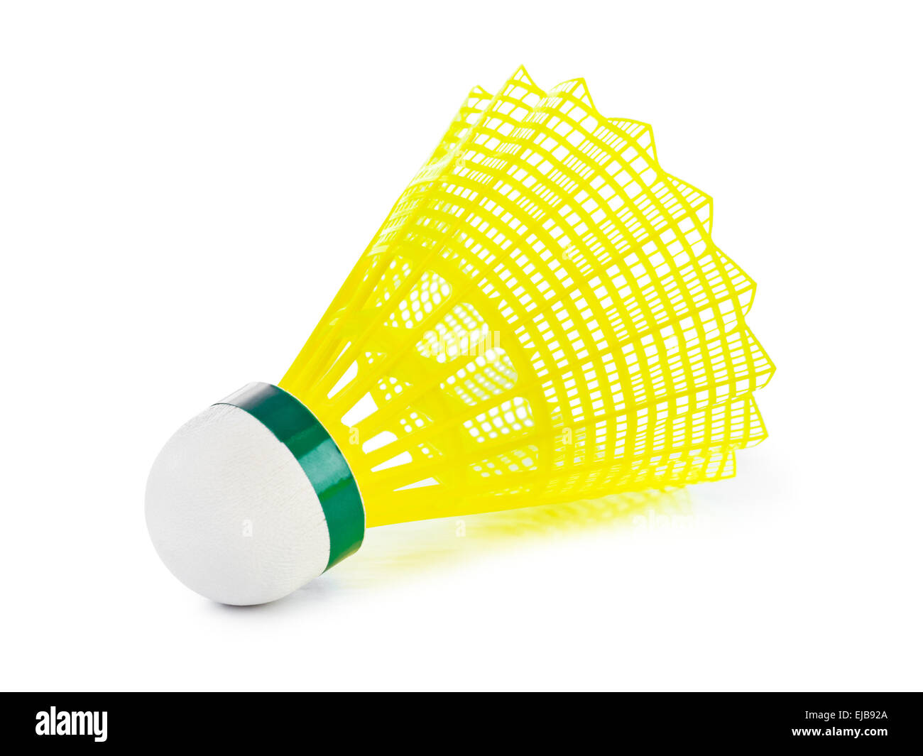 Plastic badminton shuttlecock Cut Out Stock Images & Pictures - Alamy