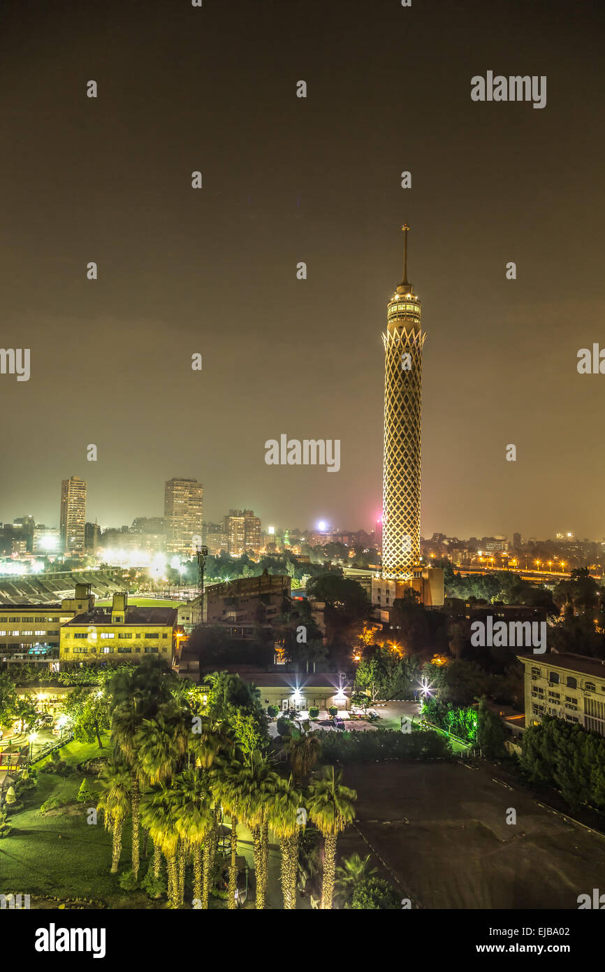 Cairo  Tower Stock Photo