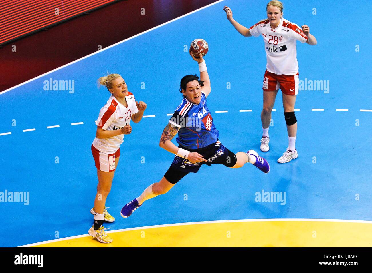 Alexandra LACRABERE - 19.03.2015 - France/Danemark - Golden League.Photo : Jean Paul Thomas/Icon Sport Stock Photo