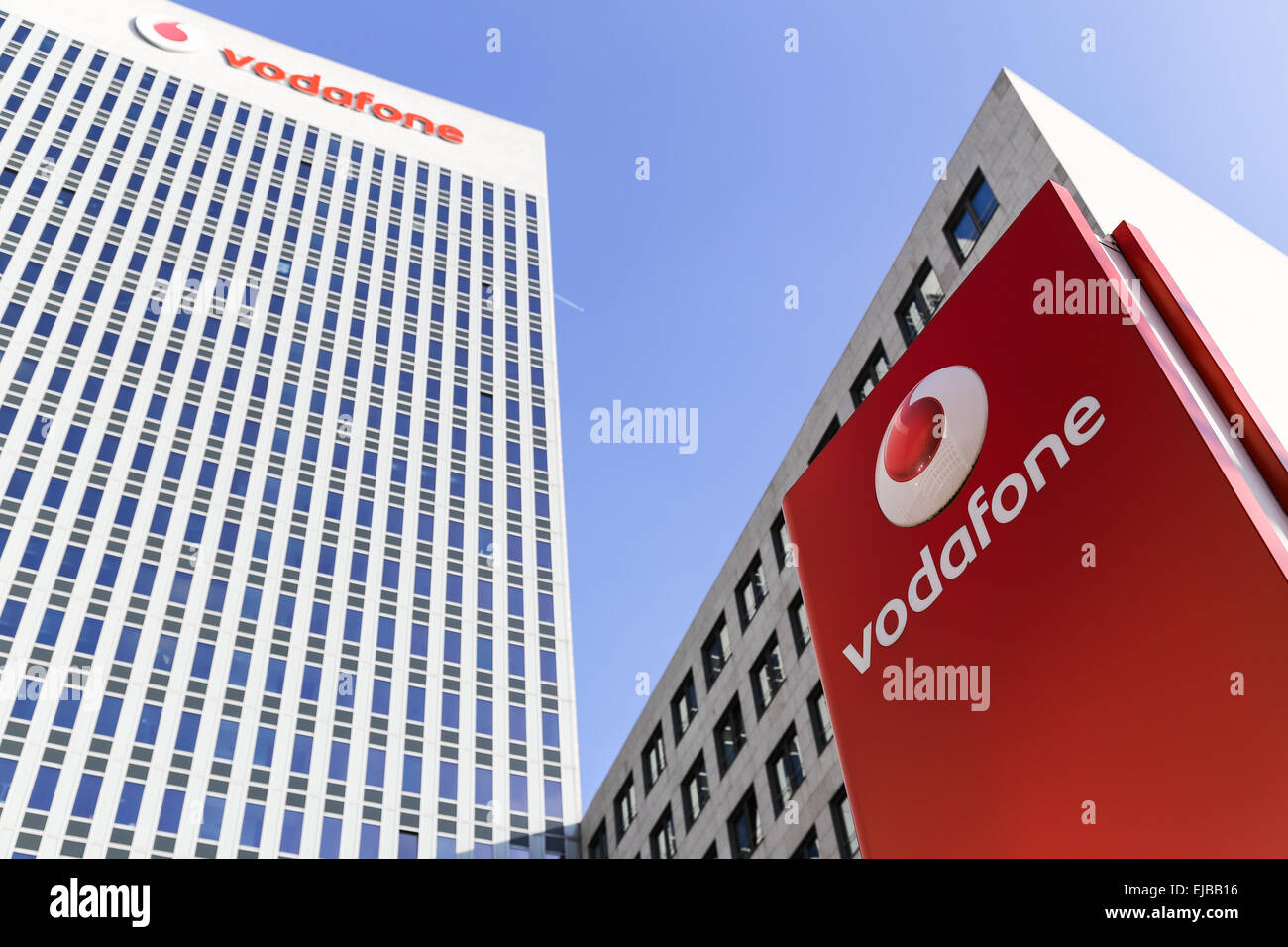 Vodafone Office in Eschborn Stock Photo