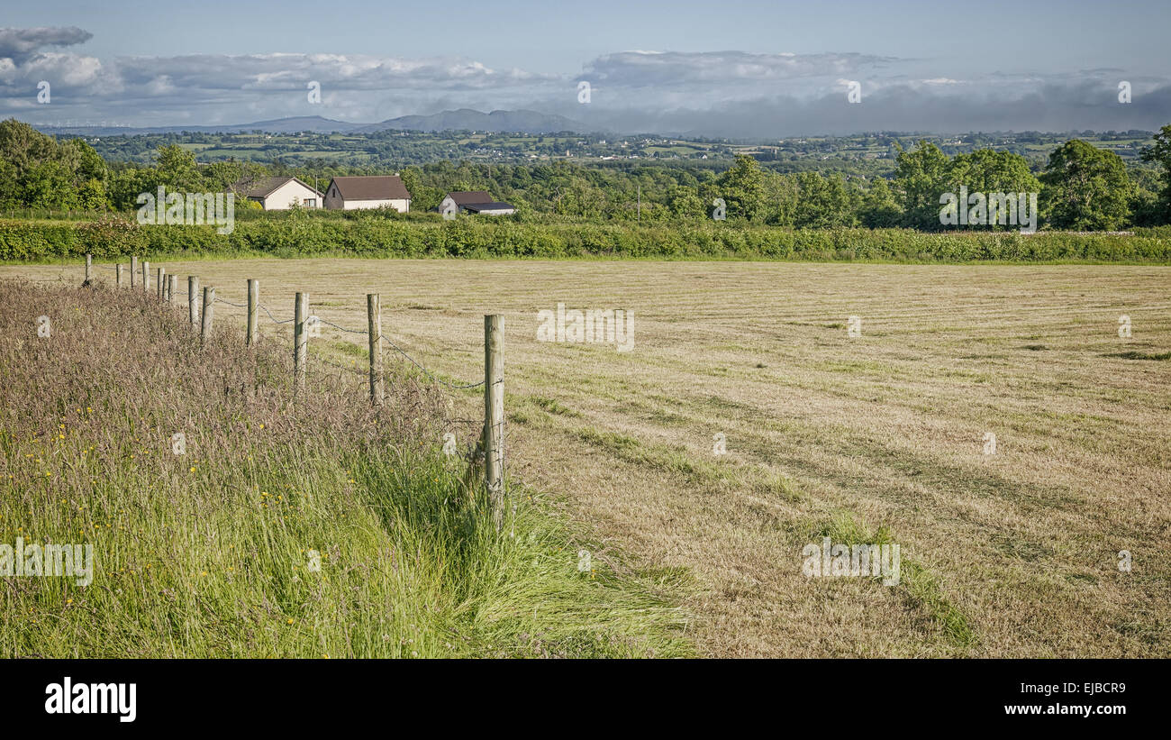 irish landscape Stock Photo