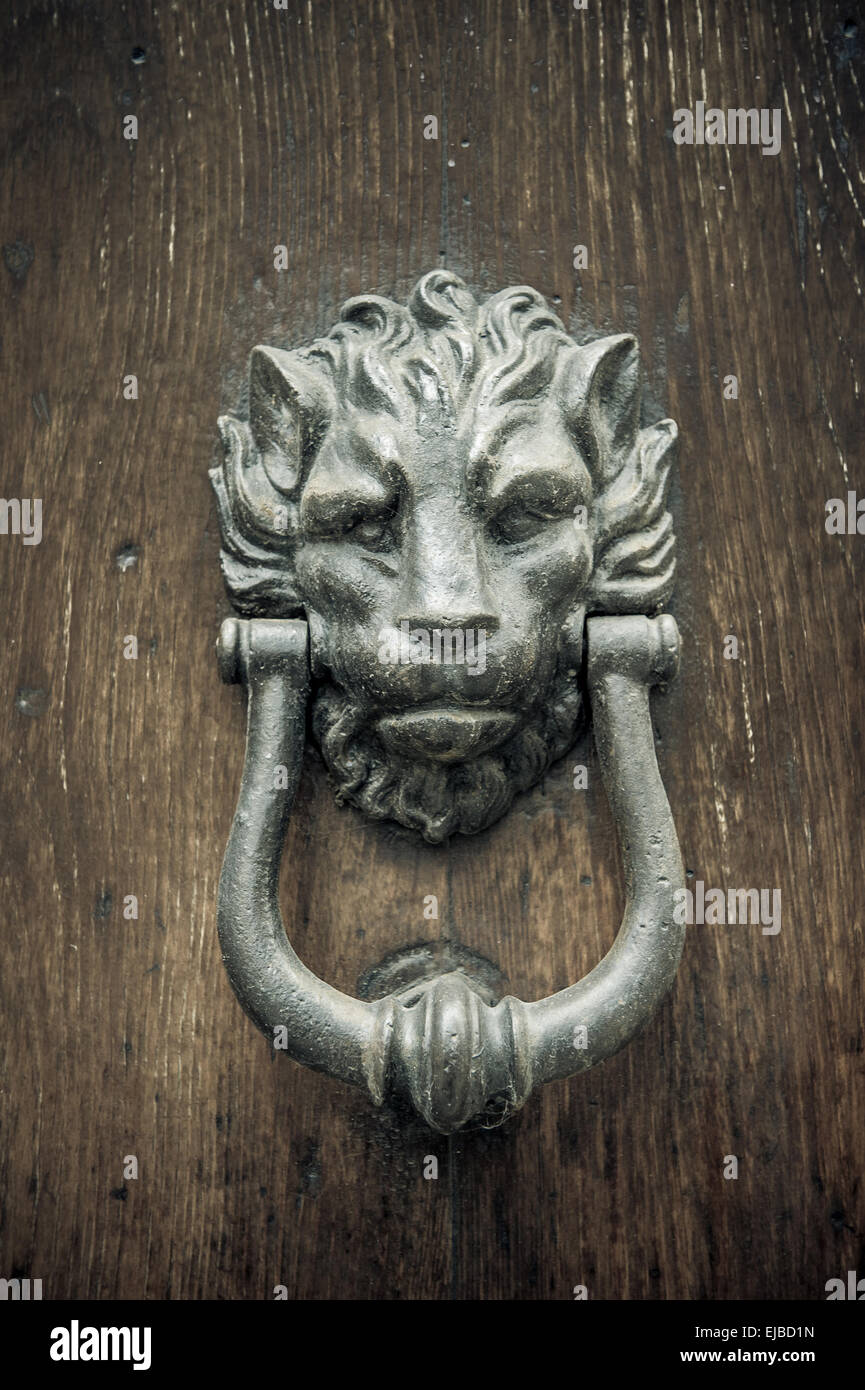 Ancient doorknob Stock Photo