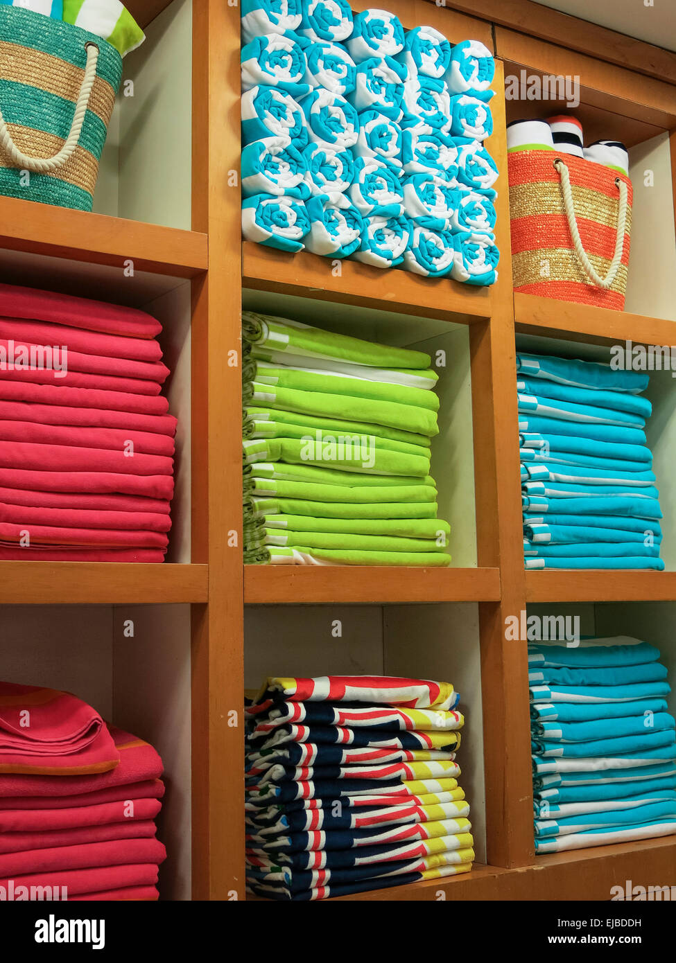 Martha Stewart Home Collection in Macy's Linen Department, NYC Stock