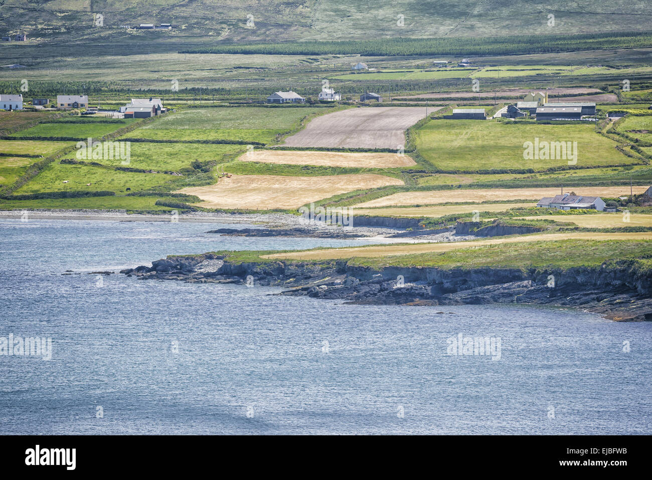 irish landscape Stock Photo