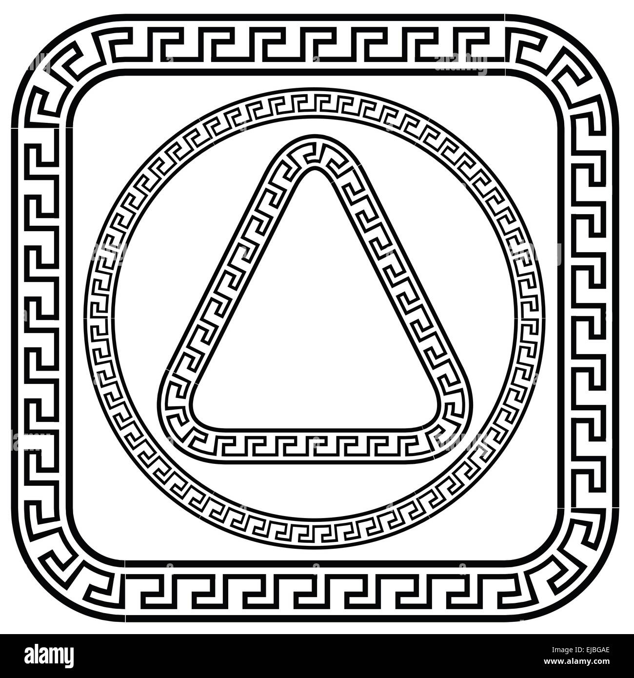 Greek key patterns hires stock photography and images Alamy