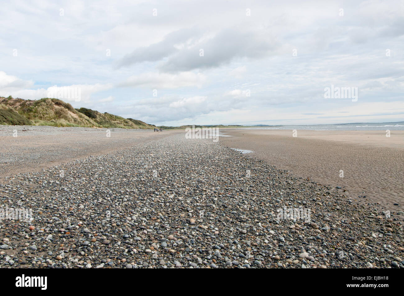 Beach at Dondrum Bay, Murlough National Nature Reserve Stock Photo