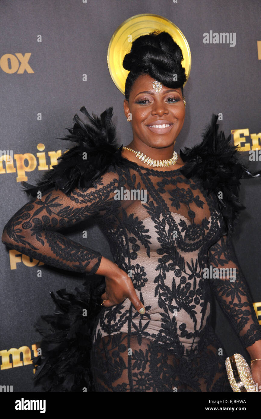 LOS ANGELES, CA JANUARY 6, 2015 Ta'Rhonda Jones at the premiere of