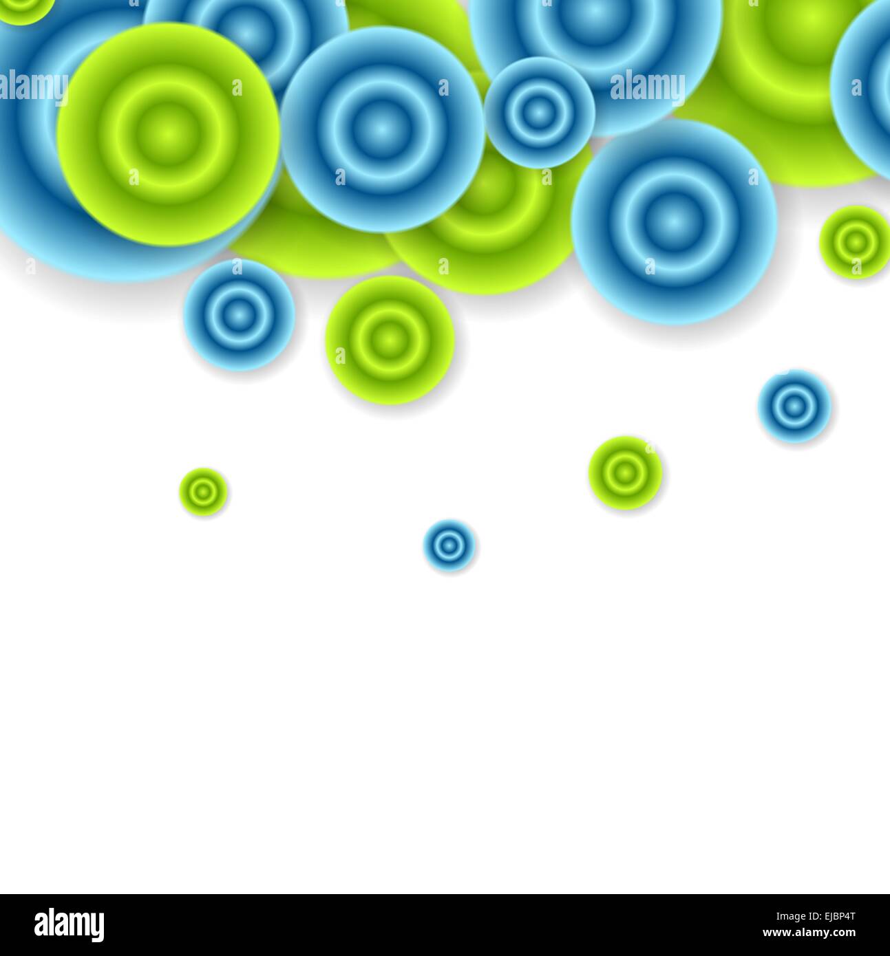 Bright abstract circles design Stock Photo - Alamy