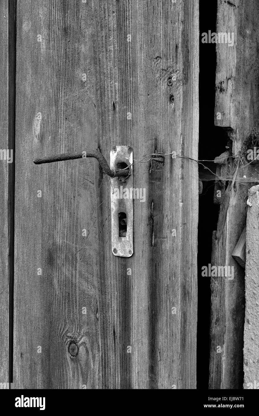 Wooden haus Black and White Stock Photos & Images - Alamy