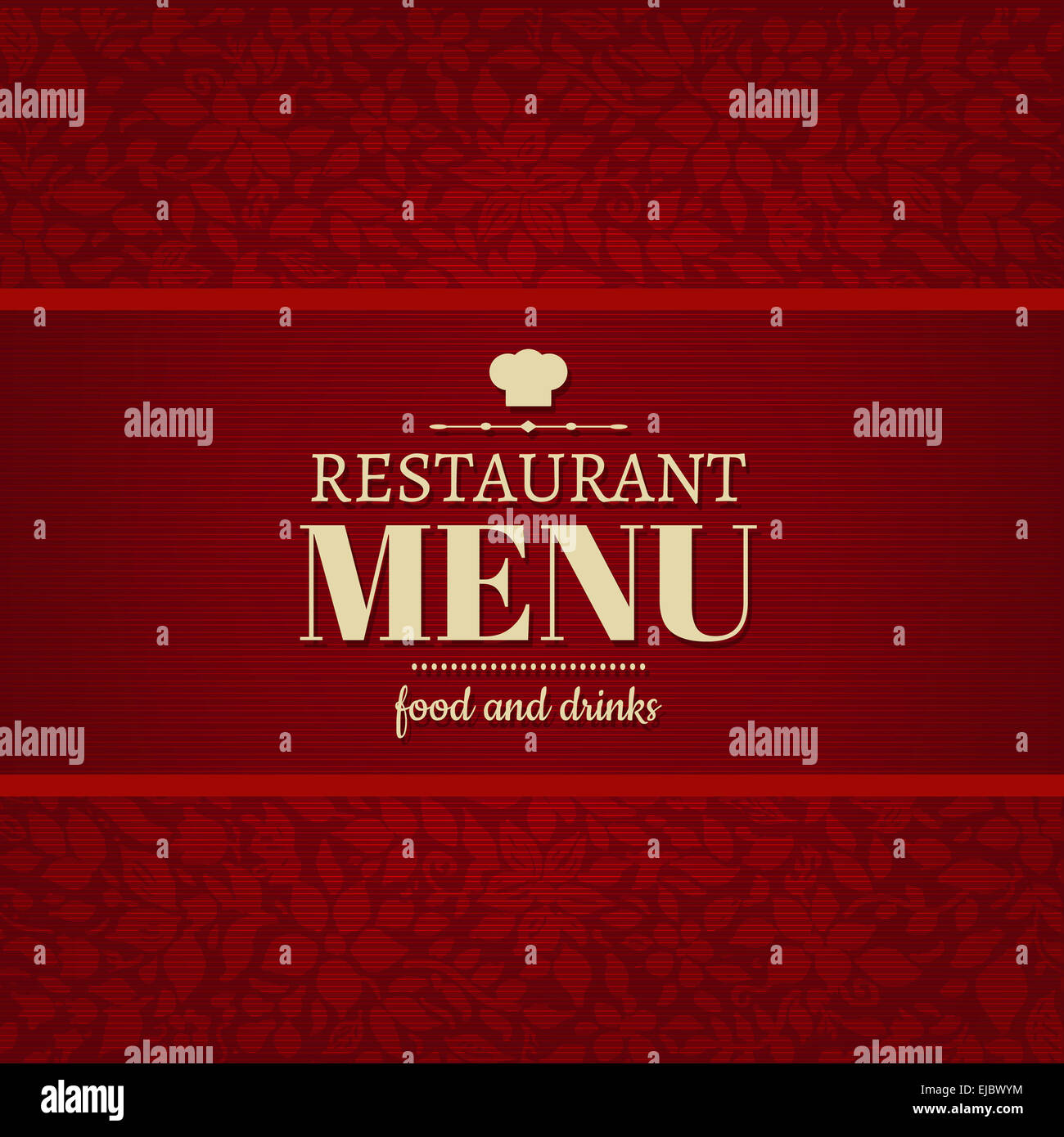 Restaurant menu card hires stock photography and images Alamy