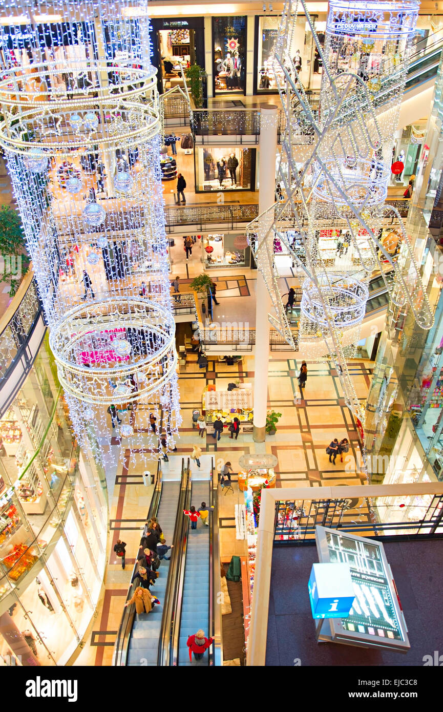 Palladium shoping mall, Prague Stock Photo - Alamy