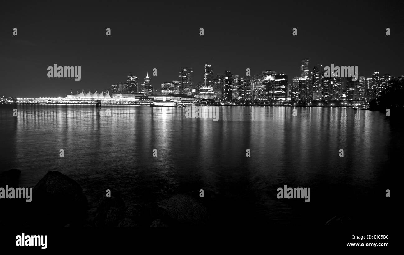Vancouver black and white Stock Photo Alamy