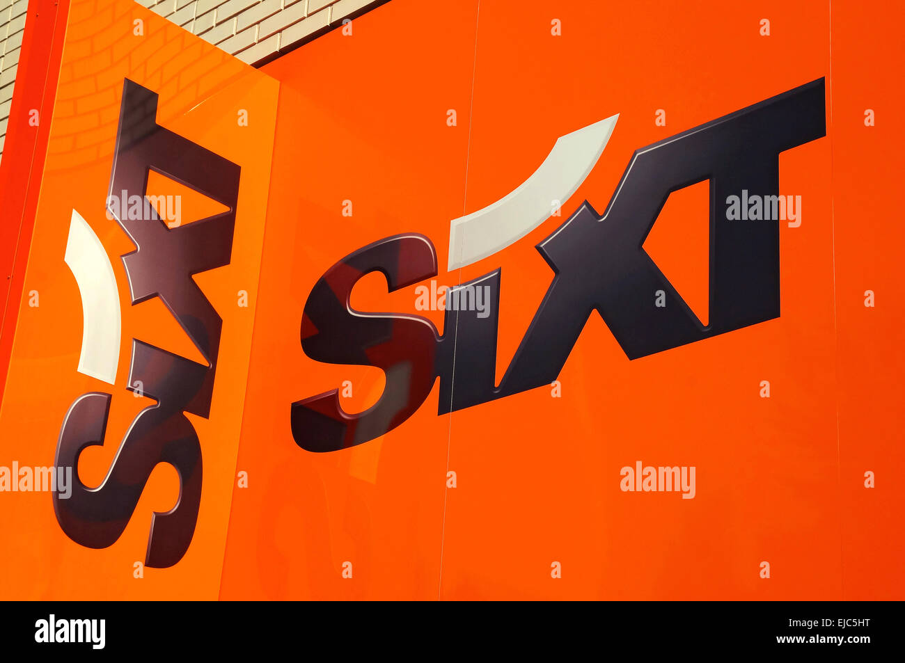 Logo SIXT Stock Photo