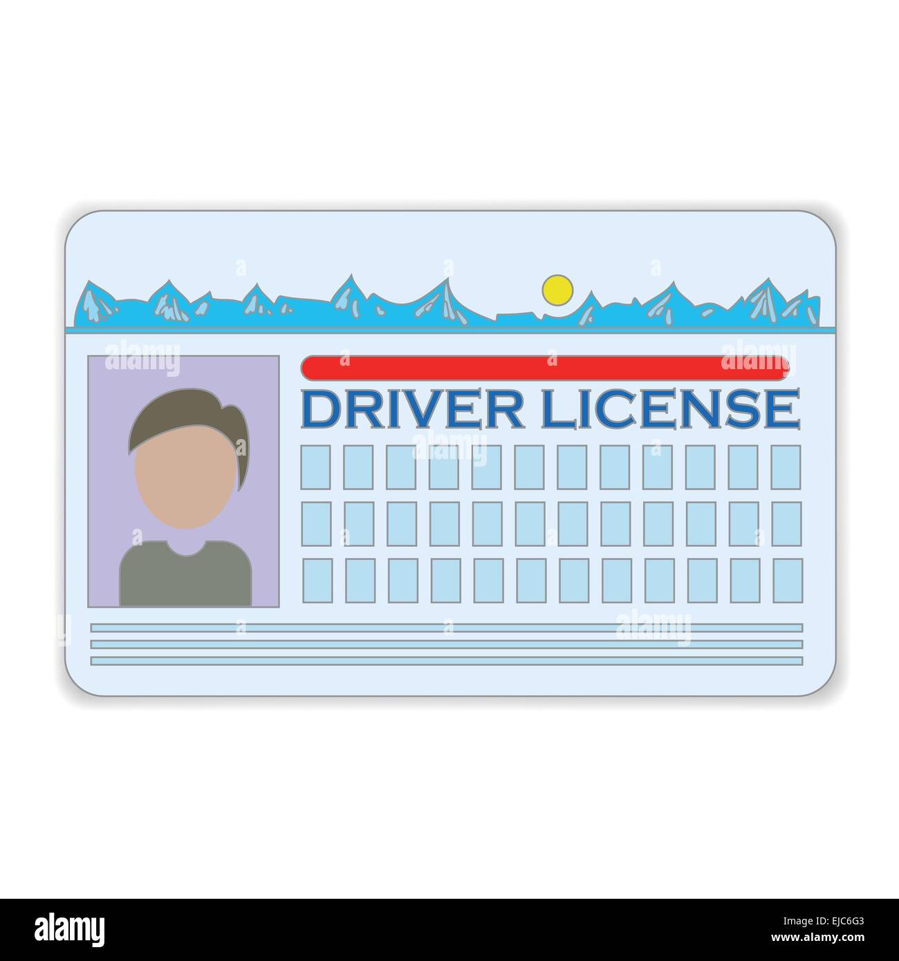 Driver license identification card hi-res stock photography and images ...