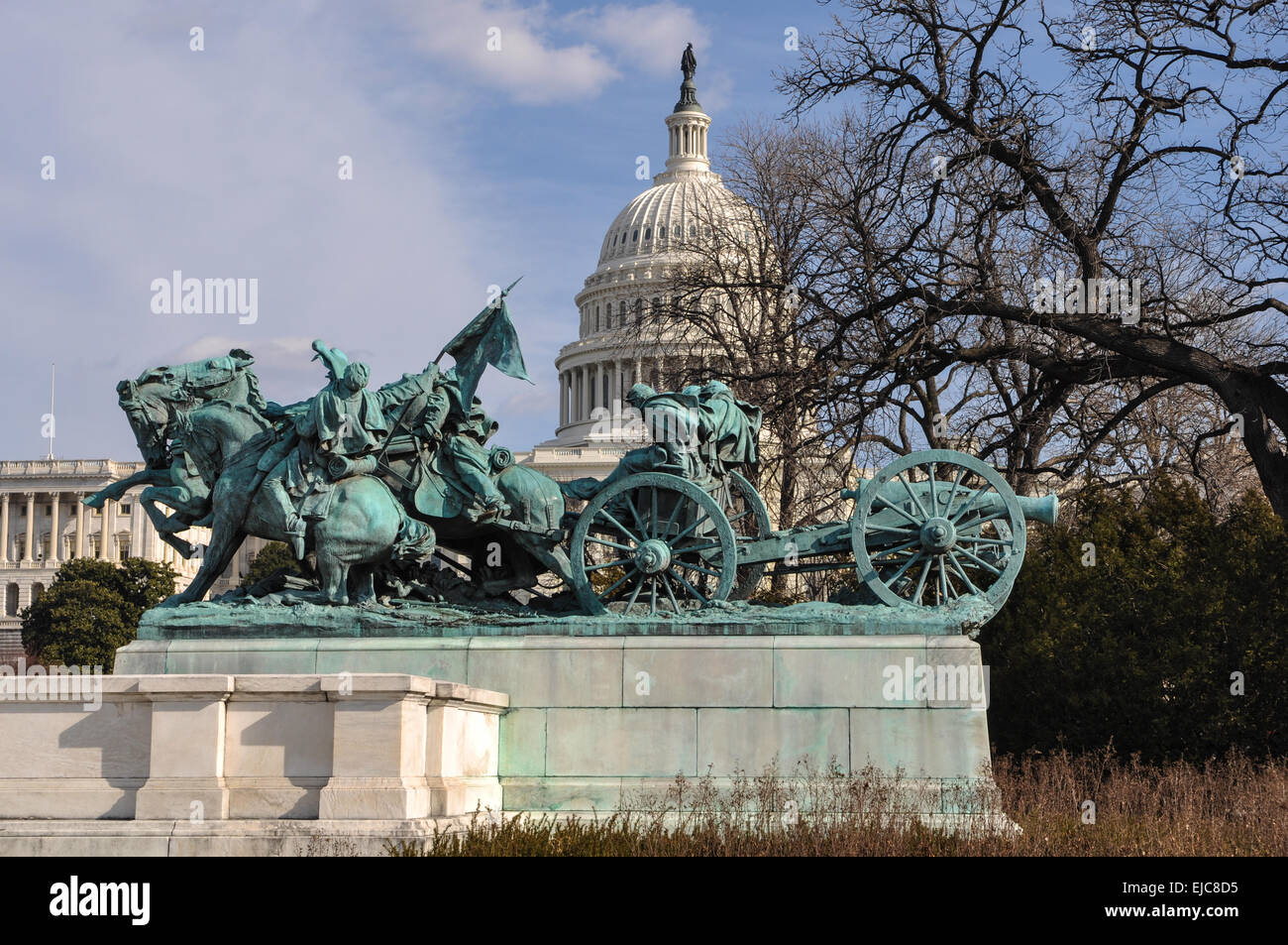 Civil War Memorial Washington DC Stock Photo Alamy