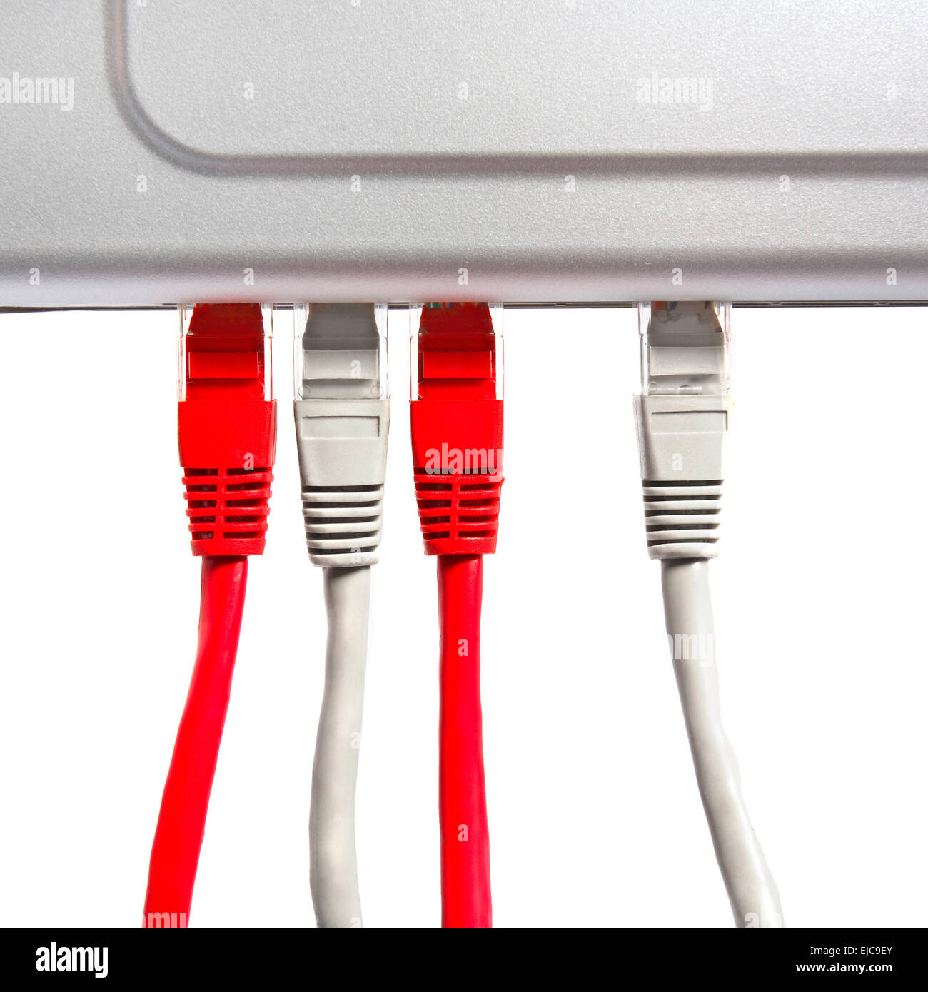 Lan Equipment Isolated Stock Photo Alamy