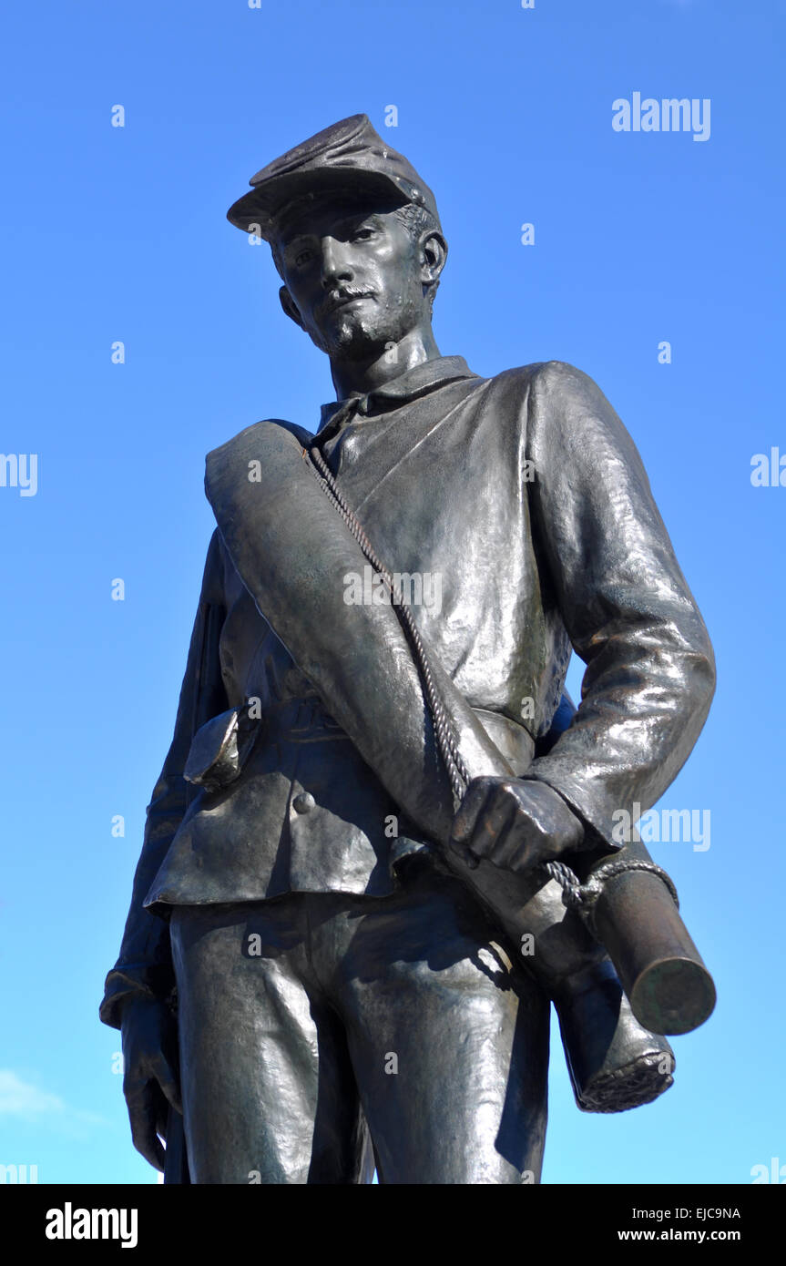 Civil war soldier monument hires stock photography and images Alamy