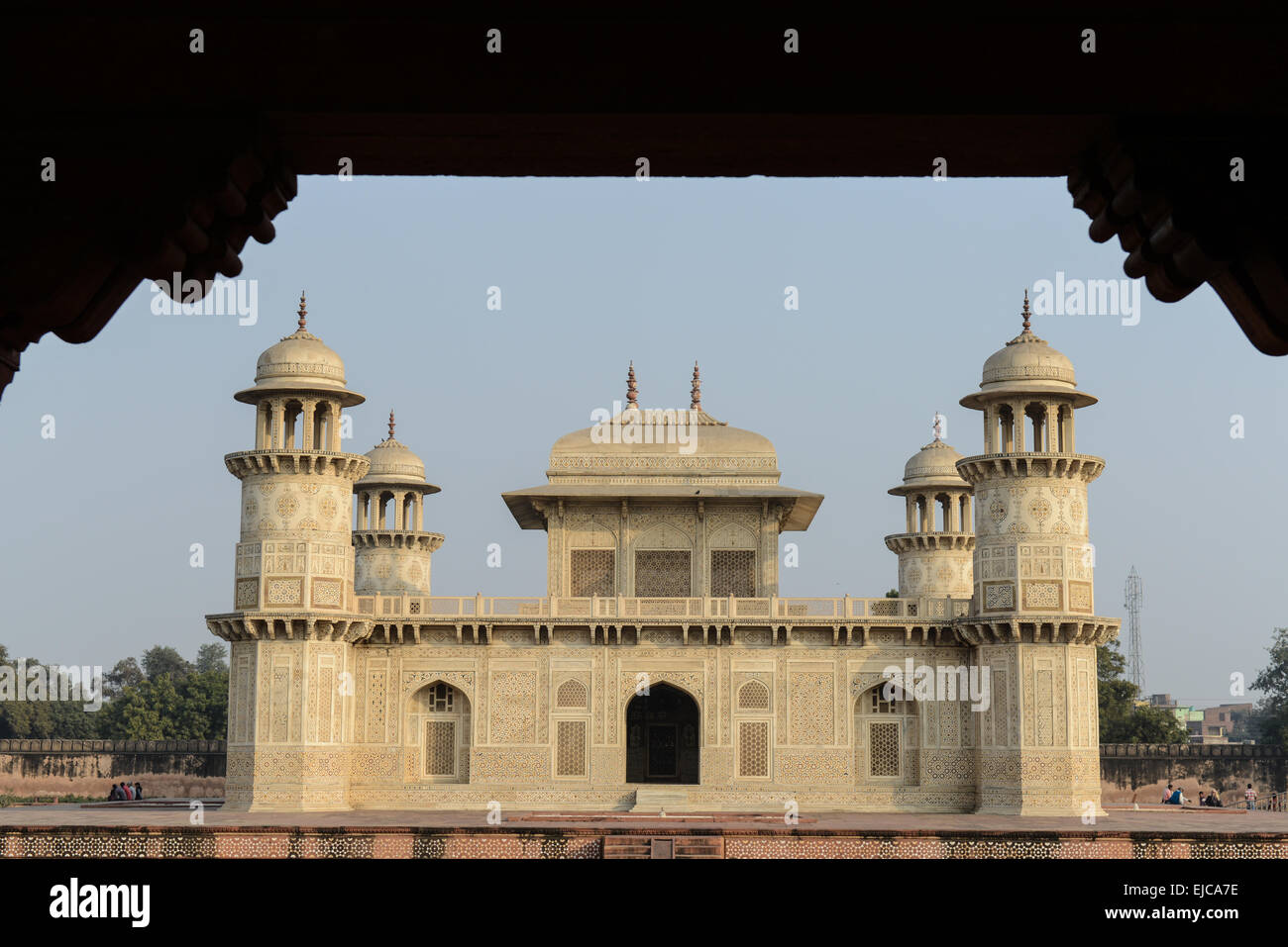 Itimad-ud-Daulah or Baby Taj in Agra India Stock Photo