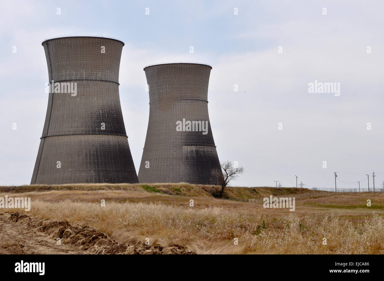 Rancho Seco Power Plant Stock Photo - Alamy