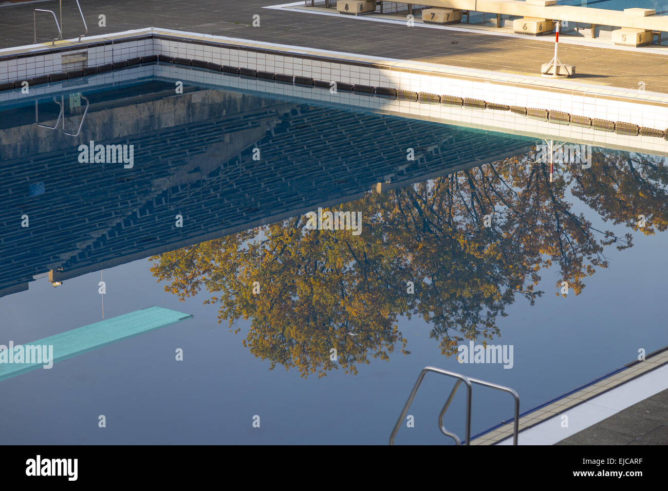 Olympic stadium olympiastadion swimming hi res stock photography and